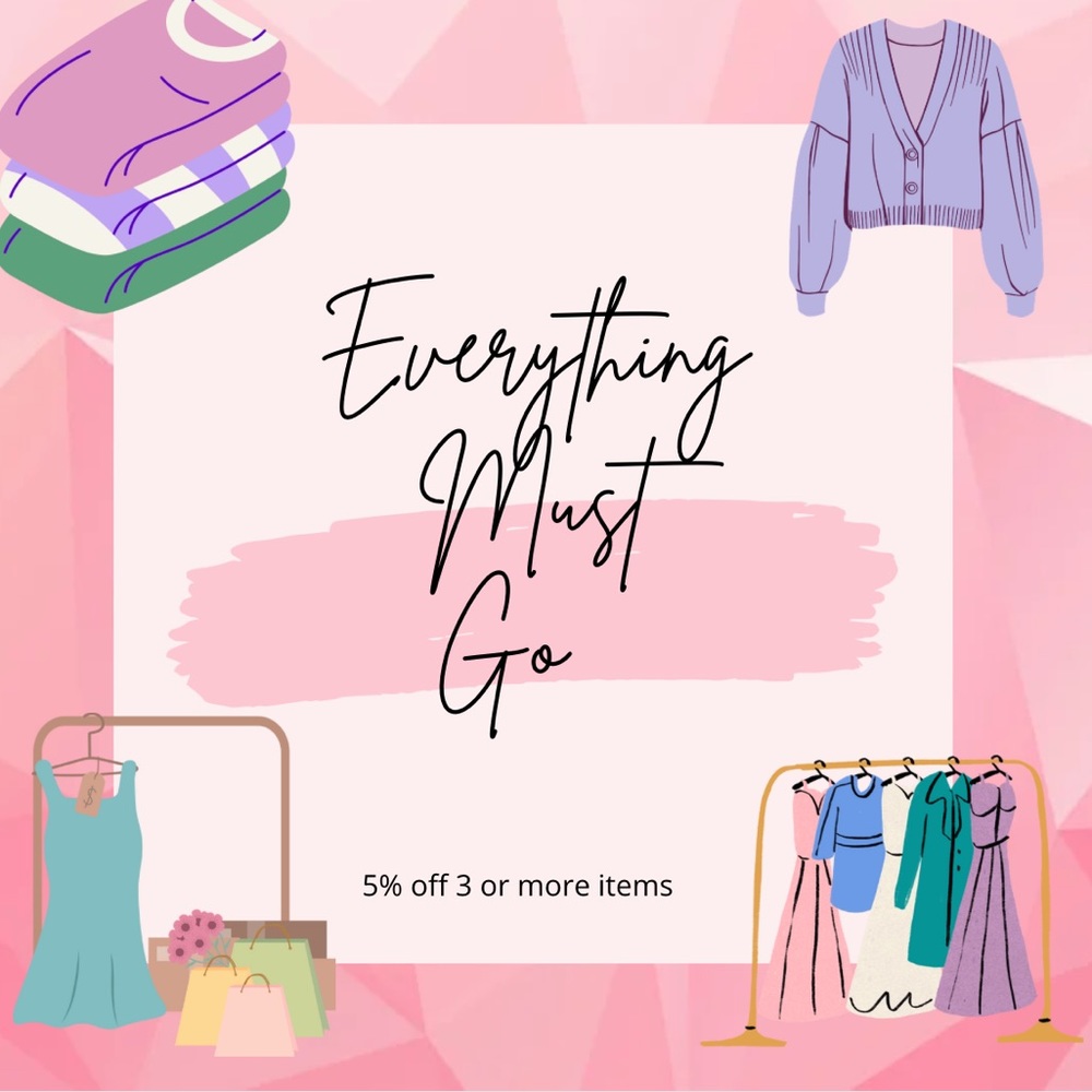 Closet Clearout-everything must go
